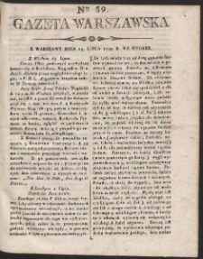Gazeta Warszawska. R. 1797 Nr 59
