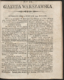 Gazeta Warszawska. R. 1797 Nr 98