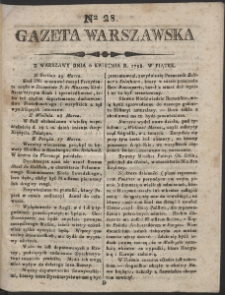 Gazeta Warszawska. R.1798 Nr 28
