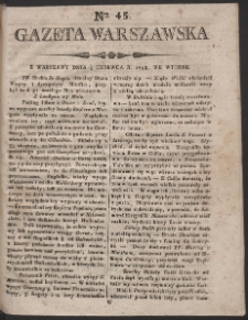 Gazeta Warszawska. R.1798 Nr 45