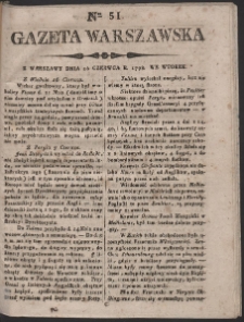 Gazeta Warszawska. R.1798 Nr 51