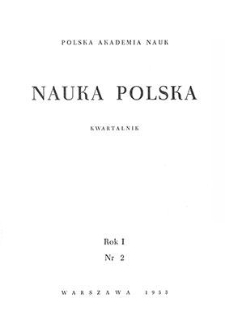 Nauka Polska, Rok I, kwiecień-czerwiec 1953, nr 2