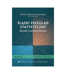 Spis treści [Śląski Przegląd Statystyczny = Silesian Statistical Review, 2022-2023, Nr 20-21 (26-27)]