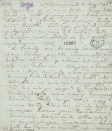 [Listy Ignacego Krasickiego do rodziny z lat 1793-1801]