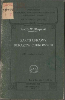 Zarys uprawy buraków cukrowych