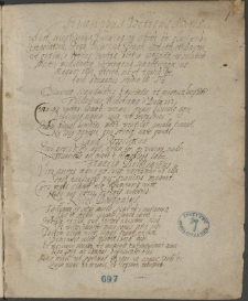 "Triumphus poeticus mortis id est selectissima carmina in obitum quam plurimorum imperatorum, regnum, principum, ducum, comitum et baronum ex optimis totius Europae poetis conquisita in salutarem mortis meditationem, in memoriam sempiternam, ut magnorum illorum heroum, sic et ipsorum poetarum adornatus studio M.J.F.".