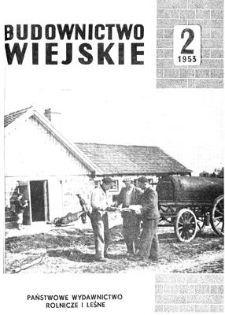 Budownictwo Wiejskie, Vol. 5, 1953, nr 2