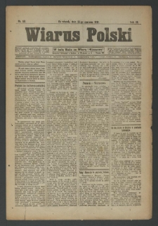 Wiarus Polski. 1919, R. 29 nr 141