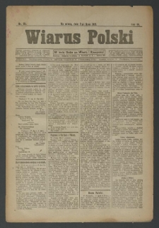 Wiarus Polski. 1919, R. 29 nr 151