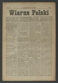 Wiarus Polski. 1919, R. 29 nr 157