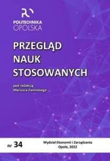 Przegląd Nauk Stosowanych, nr 34, 2022