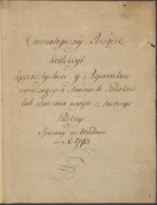 Materiały dotyczące zbiorów bibliotecznych Józefa Maksymiliana Ossolinskiego z lat 1793-1815.