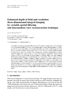 Enhanced depth of field and resolution three-dimensional integral imaging by variable spatial filtering and intermediate-view reconstruction technique