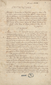 Instruktarz akcyzy a victualibus et utensilibus wprzod in anno 1658 na sejmie postanowiony a potem lege novella z sejmu terazniejszego reassumowany i ex mente Reipublicae meliorowany, miastom, miasteczkom [...] jako też i wsiom [..] do wiadomości podany od skarbu koronnego die 23 Aprilis 1673 [...]