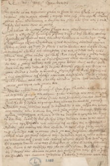 [Miscellanea z XVII wieku, zawierające odpisy akt publicznych i prywatnych oraz pism publicystycznych]