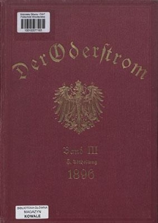 Der Oderstrom, sein Stromgebiet und seine wichtigsten Nebenflüsse : eine hydrographische, wasserwirtschaftliche und wasserrechtliche Darstellung : auf Grund des Allerb ochsten Erlasses vom 28. Februar 1892. Bd. 3, Strom= und Flukbeschreibungen der Oder und ihrer wichtigsten Nebenflüsse. Abt. 3, Die Warthe und ihre wichtigsten Nebenflüsse