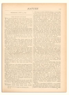 Nature : a Weekly Illustrated Journal of Science. Volume 6, 1872 June 13, [No. 137]