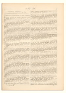 Nature : a Weekly Illustrated Journal of Science. Volume 9, 1873 December 4, [No. 214]