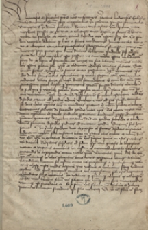 Literae Iacobi Leodiensis ecclesiae archidiaconi, domini papae capellani, in Polonia, Prussia, Pomerania vicegerentis, pro Pruthenis neophytis datae [z 1249 r.]