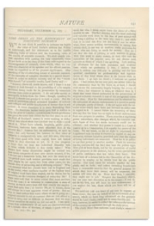 Nature : a Weekly Illustrated Journal of Science. Volume 13, 1875 December 23, [No. 321]