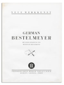 German Bestelmeyer