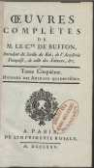 Oeuvres Complètes De [...] Buffon [...] : Histoire Des Animaux Quadrupèdes [T. 5]