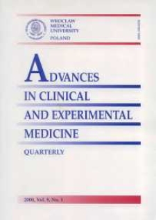 Advances in Clinical and Experimental Medicine, Vol. 9, 2000, nr 1