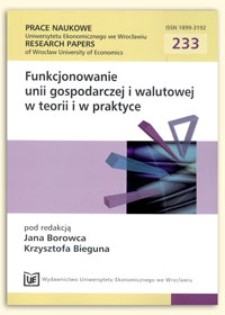 Synchronizacja cykli koniunkturalnych Polski i strefy euro - warunek czy skutek procesu integracji monetarnej?