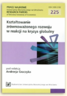 Partnerstwo publiczno-prywatne jako instrument realizacji lokalnego rozwoju zrównoważonego w dobie kryzysu światowego