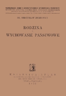 Rodzina a wychowanie państwowe