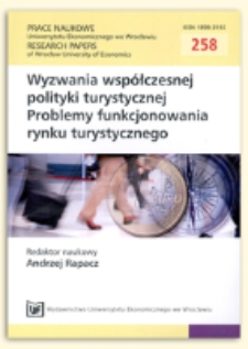 Lojalność odwiedzających wyzwaniem dla obszaru recepcji turystycznej w obecnych warunkach rynkowych