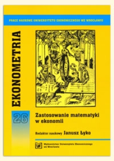 Modele efektów głównych i modele z interakcjami w conjoint analysis z zastosowaniem programu R. Prace Naukowe Uniwersytetu Ekonomicznego we Wrocławiu, 2009, Nr 76, s. 25-43