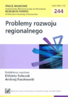 Uwarunkowania rozwoju małych i średnich przedsiębiorstw w regionach zmarginalizowanych na przykładzie województwa łódzkiego