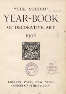 "The Studio" year-book of decorative art