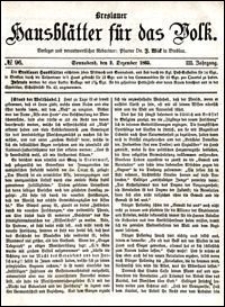 Breslauer Hausblätter für das Volk. Jg. 3, Nr. 96 (1865)