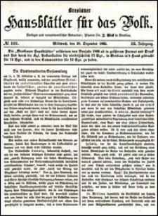 Breslauer Hausblätter für das Volk. Jg. 3, Nr. 101 (1865)