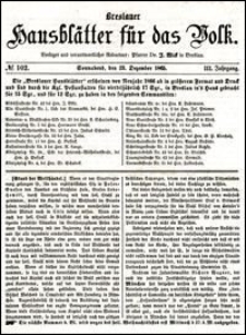 Breslauer Hausblätter für das Volk. Jg. 3, Nr. 102 (1865)