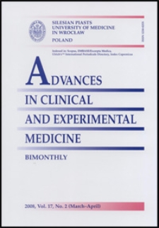 Advances in Clinical and Experimental Medicine, Vol. 17, 2008, nr 2