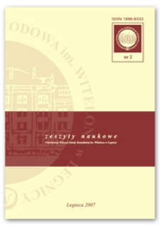 Zeszyty Naukowe : społeczne problemy pedagogiki i psychologii, nr 2 (2007)