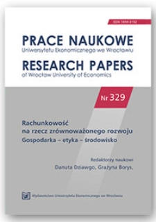 Ewidencja kosztów ekologicznych w układzie rodzajowym i funkcjonalnym.