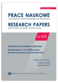 Pracownik 50+ jako kluczowy czynnik w procesie doskonalenia przedsiębiorstw.