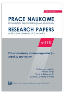 Poprawa jakości życia jako imperatyw zrównoważonego rozwoju