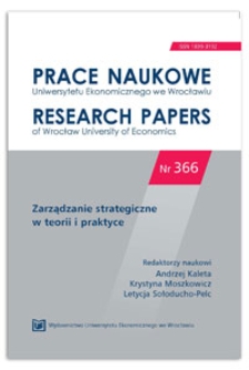 Twórcza strategia jako podstawa dla pobudzania innowacyjności i przedsiębiorczości