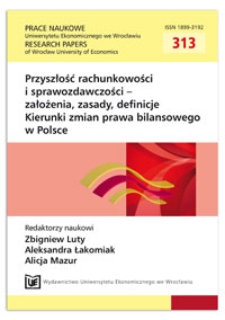 Model szacowania Utraty wartości instrumentów finansowych w założeniach MSSF 9 – rachunkowość czy inżynieria finansowa?