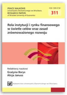Mikrofinanse a wykluczenie finansowe i społeczne – polityka i instrumenty