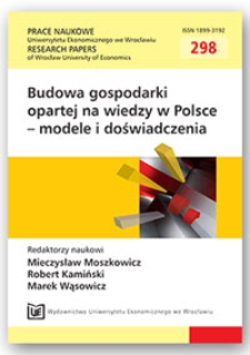 Zmiany w strukturach organizacyjnych polskich przedsiębiorstw w kontekście rozwoju gospodarki opartej na wiedzy