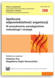 Wykorzystywanie inicjatyw społecznych w budowaniu atrybutów dobrej reputacji przedsiębiorstwa