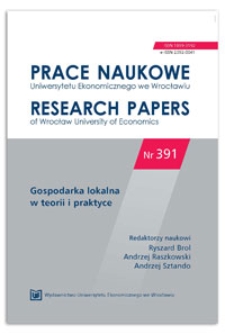 Urban resilience – studia przypadków oceny ekonomicznej prężności miejskiej