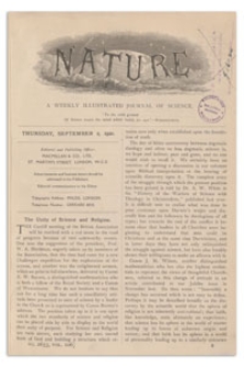 Nature : a Weekly Illustrated Journal of Science. Volume 106, 1920 October 28, [No. 2661]