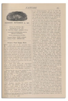 Nature : a Weekly Illustrated Journal of Science. Volume 108, 1921 November 24, [No. 2717]